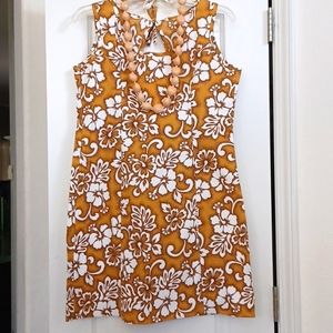 Brand New, Golden Hawaiian Sheath Dress!